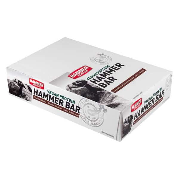 Barra de Proteina Vegana Mantequilla de Mani Chocolate - HAMMER NUTRITION - Imagen 2