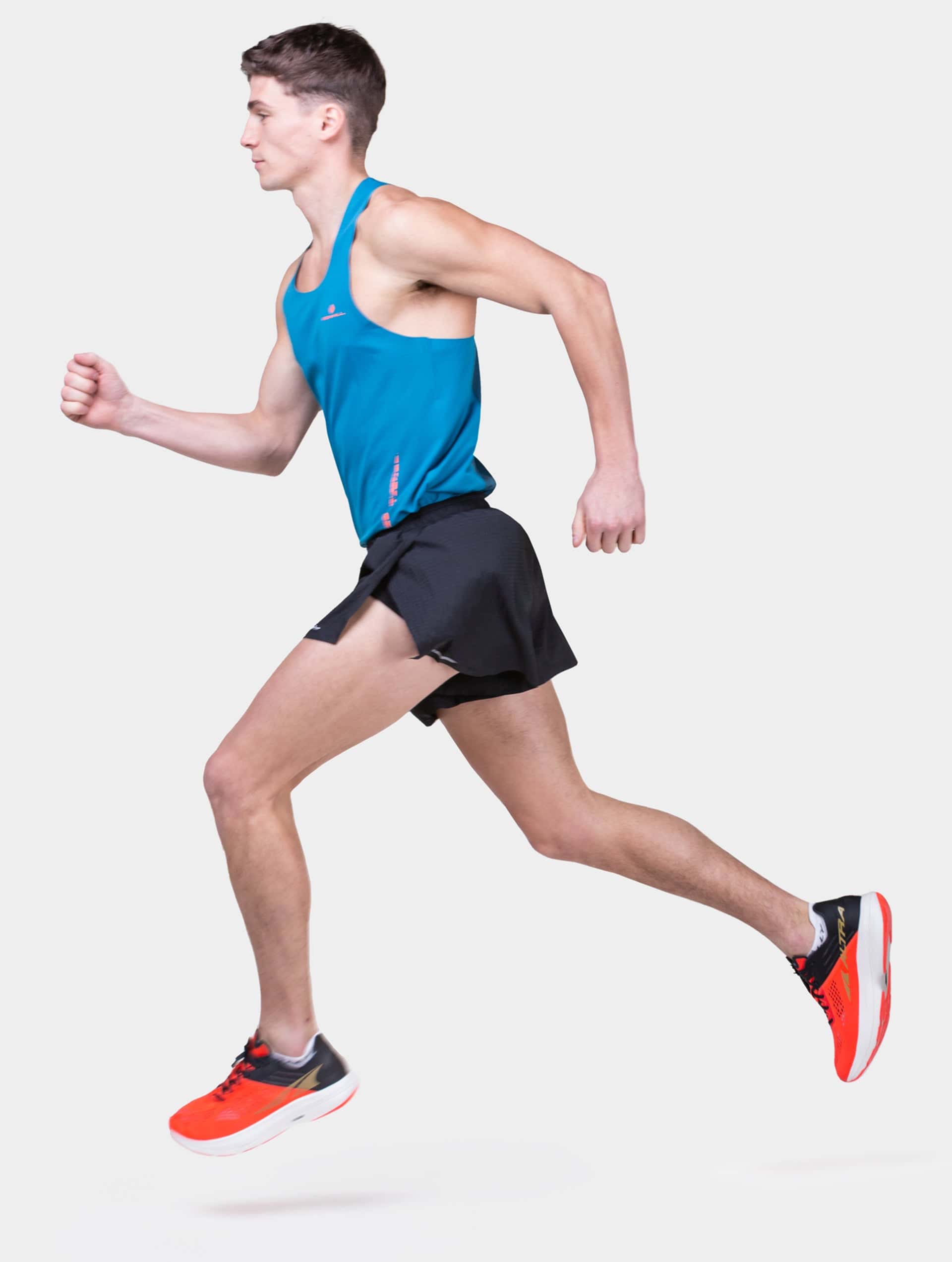 SHORT DE COMPETENCIA RUNNING HOMBRE - TECH RACE SHORT - RONHILL - Imagen 2