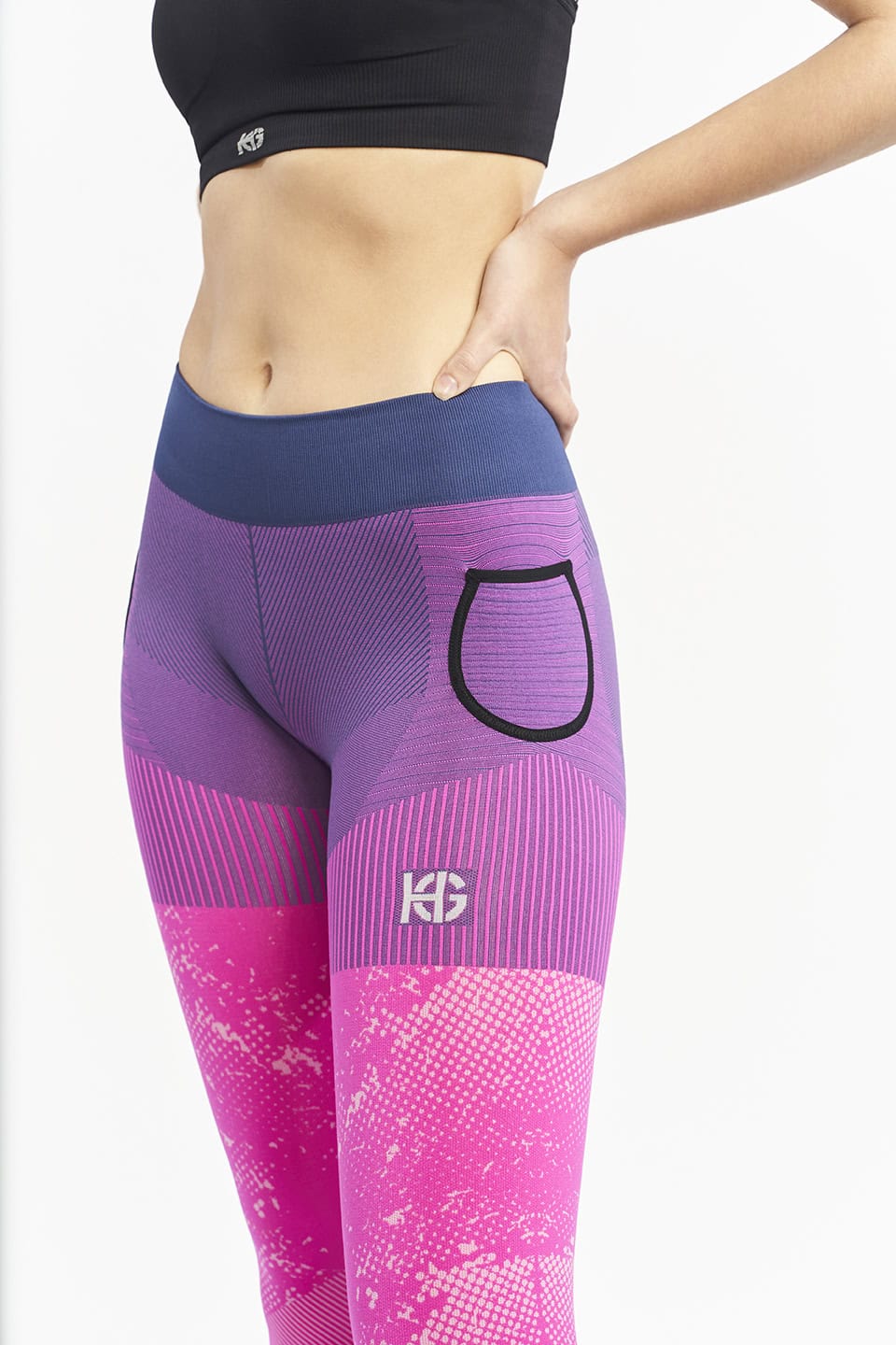 CALZA COMPRESION MUJER - KINSKY - SportHG - Imagen 2