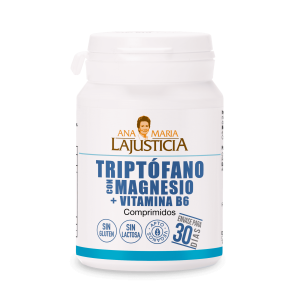 TRIPTOFANO CON MAGNESIO + VITAMINA B6 (60 comp.) – Ana Maria Lajusticia