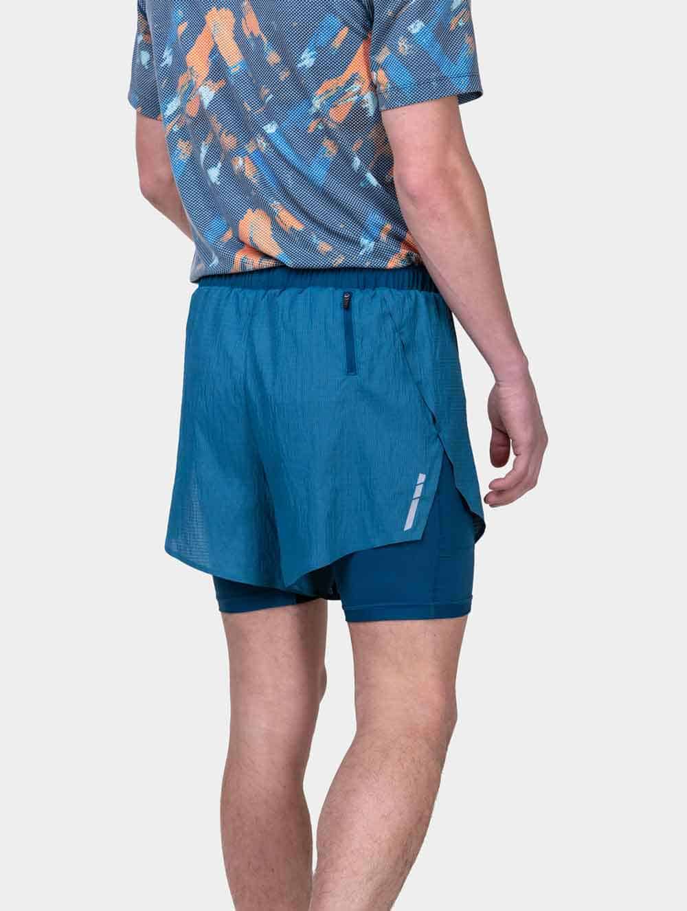 SHORT DE RUNNING HOMBRE - TECH RACE TWIN SHORT - RONHILL - Imagen 8